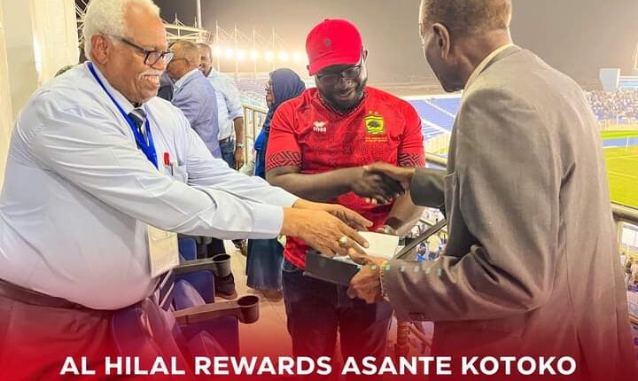 Sudanese giants Al Hilal honours Asante Kotoko for club’s contribution to football development in Africa